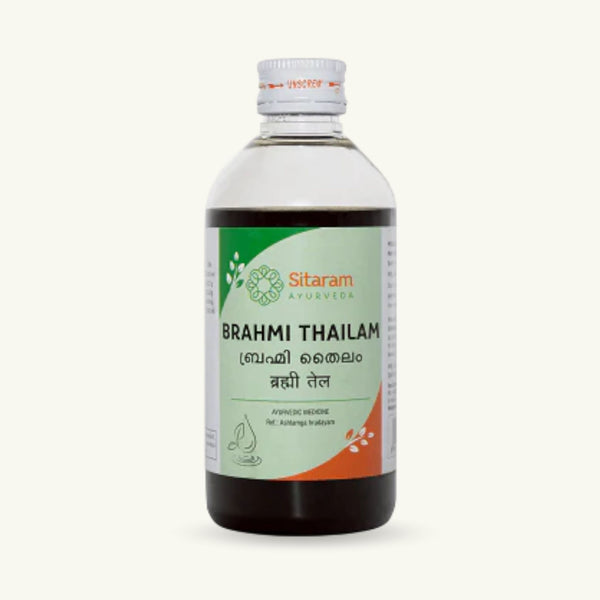 Sitaram Ayurveda, Brahmi Thailam, 200 ml, Thailam ayurvedique classique