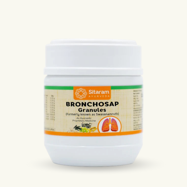 Sitaram Ayurveda, Bronchosap granulés, 100 g, complement ayurvedique